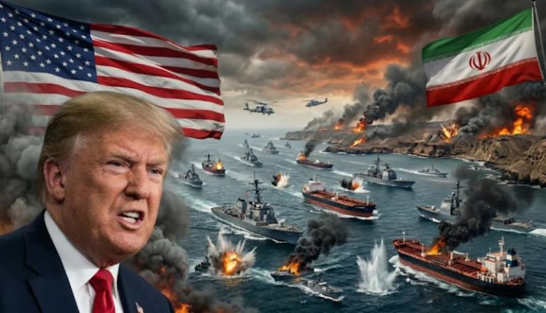 
                                    تصعيد في قلب الخليج… ترامب يلوّح بحصار مضيق هرمز ويضع العالم على حافة التوتر