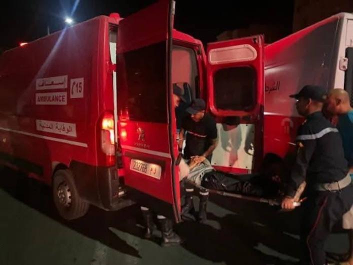 حادثة سير ببني بوعياش ترسل العديد من الأشخاص إلى قسم المستعجلات