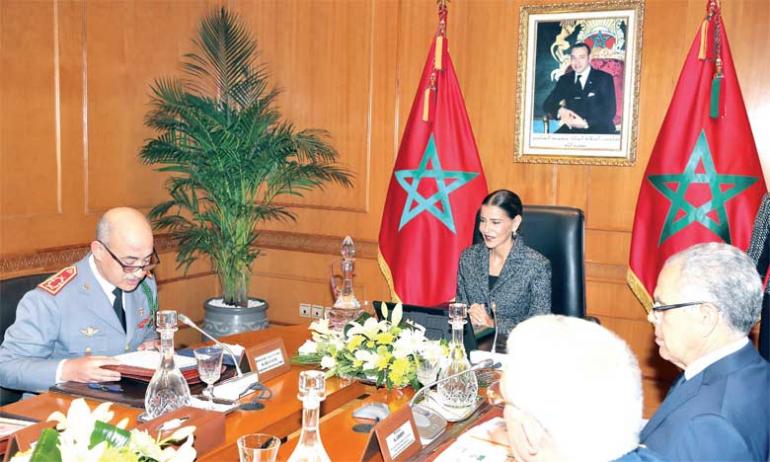 الأميرة للا مريم تترأس اجتماعاً هاماً للقوات المسلحة الملكية بتعليمات ملكية