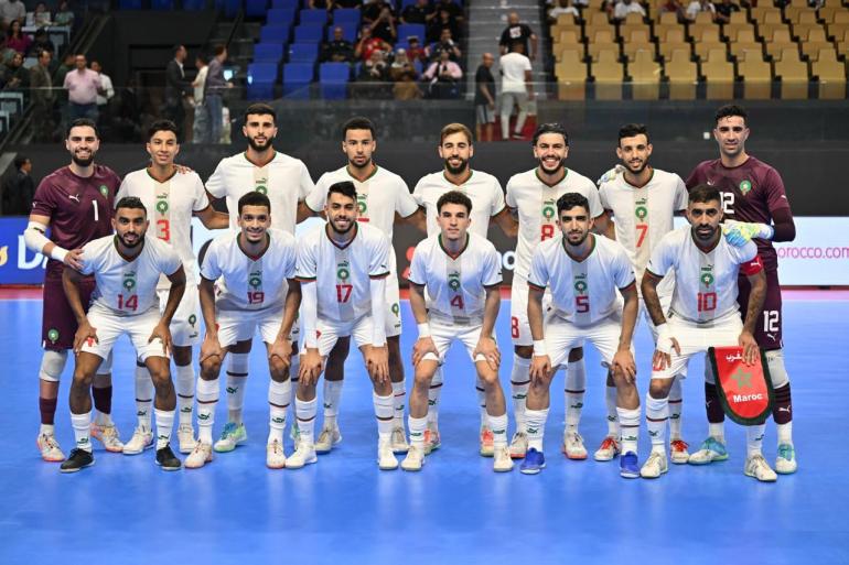 المنتخب المغربي لكرة القدم داخل القاعة يكتفي بالتعادل أمام نظيره الاسبانيا