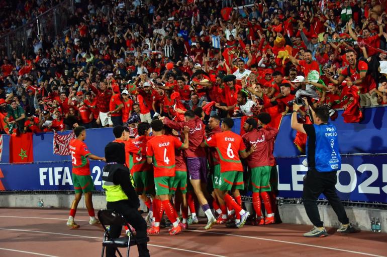 المنتخب الوطني المغربي يتوج بطلًا للعالم لأقل من 20 سنة